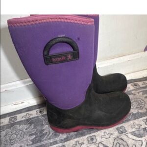 KAMIK BLUSTER GIRL'S BLACK WATERPROOF BOOT TODDLER SIZE 13